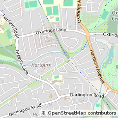 Map of Stockton on Tees