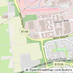Map of Basildon, Essex