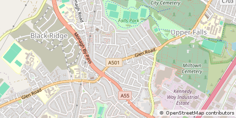 Map of Belfast