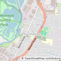 Map of Leicester, Leicestershire