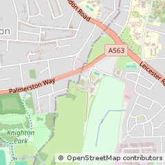 Map of Leicester