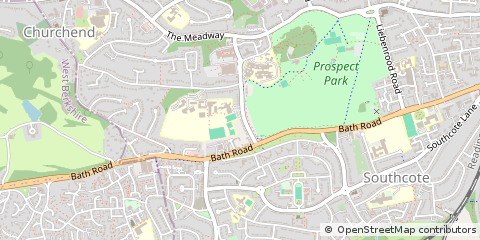 Map of Reading