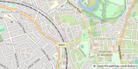 Map of Aberdeen