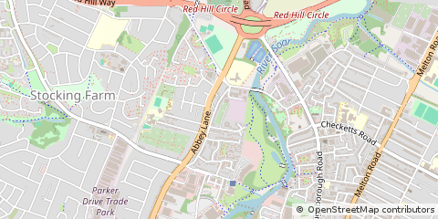 Map of Leicester