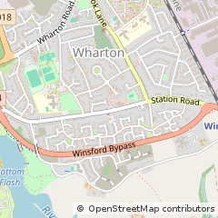 Map of Winsford, Cheshire