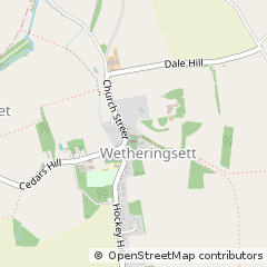Map of Stowmarket, Suffolk