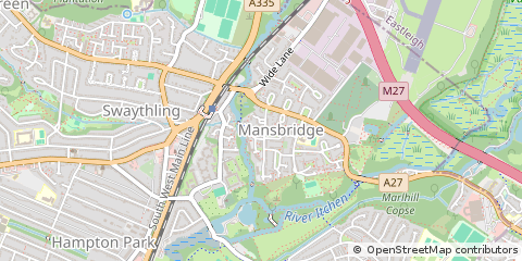 Map of Southampton