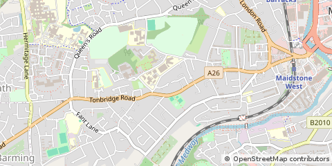 Map of Maidstone