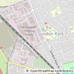 Map of Luton, Bedfordshire