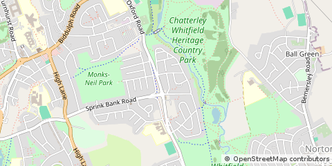 Map of Stoke-on-Trent