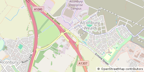 Map of Huntingdon