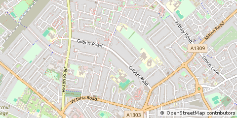 Map of Cambridge