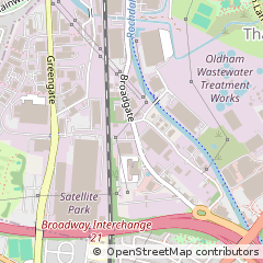 Map of Oldham