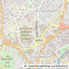 Map of Bristol