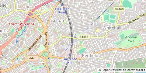 Map of Bristol