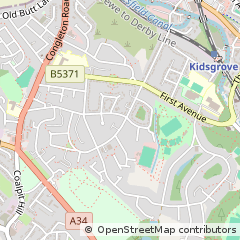 Map of Stoke-on-Trent