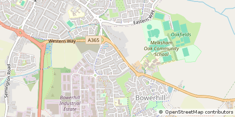 Map of Melksham