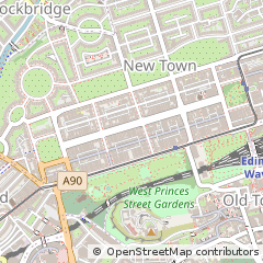 Map of Edinburgh