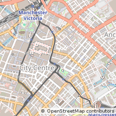 Map of Manchester