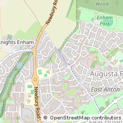 Map of Andover, Hampshire