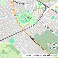 Map of Manchester