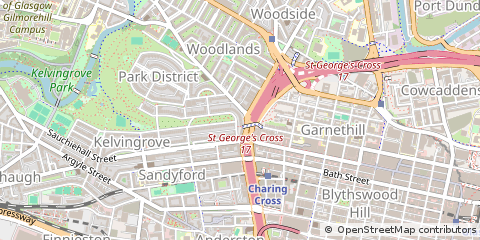 Map of Glasgow