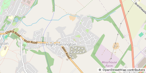 Map of Workington