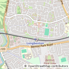 Map of Newcastle Upon Tyne