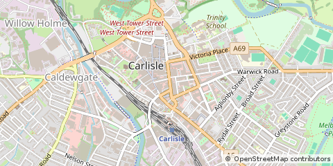 Map of Carlisle
