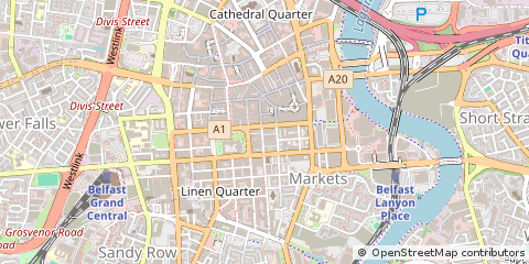 Map of Belfast