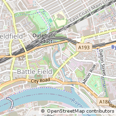 Map of Newcastle Upon Tyne
