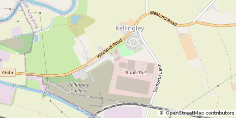 Map of Knottingley