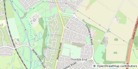 Map of West Midlands