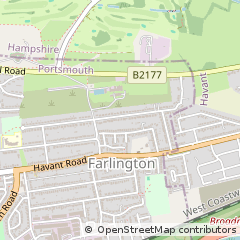 Map of Portsmouth, Hampshire