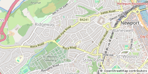 Map of Newport