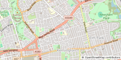 Map of Liverpool