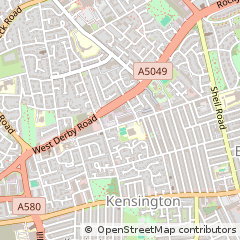 Map of Liverpool
