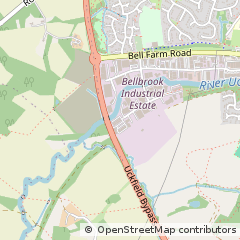Map of Uckfield, East Sussex