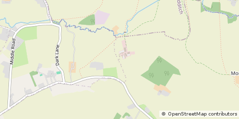 Map of Redditch, Worcestershire