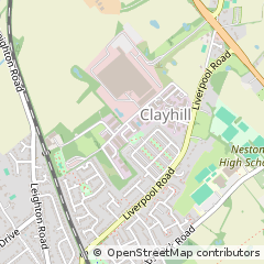 Map of Neston, Cheshire