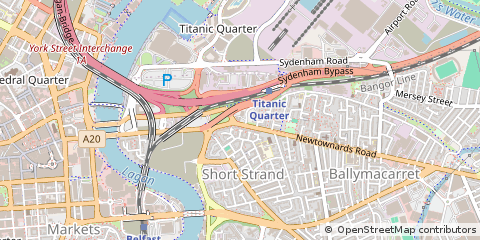 Map of Belfast