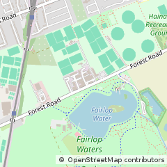 Map of Ilford, Essex
