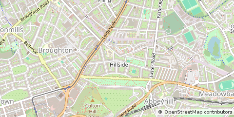 Map of Edinburgh