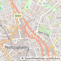 Map of Nottingham