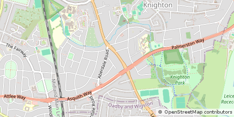 Map of Leicester, County (optional)