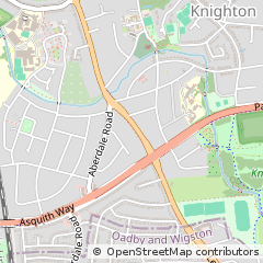 Map of Leicester, County (optional)