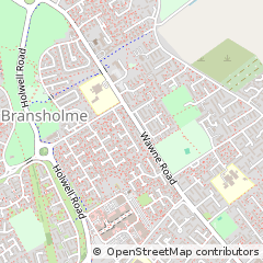 Map of Hull