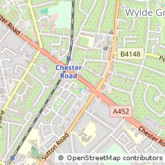 Map of Birmingham