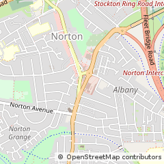 Map of Stockton on Tees