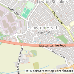 Map of Warrington